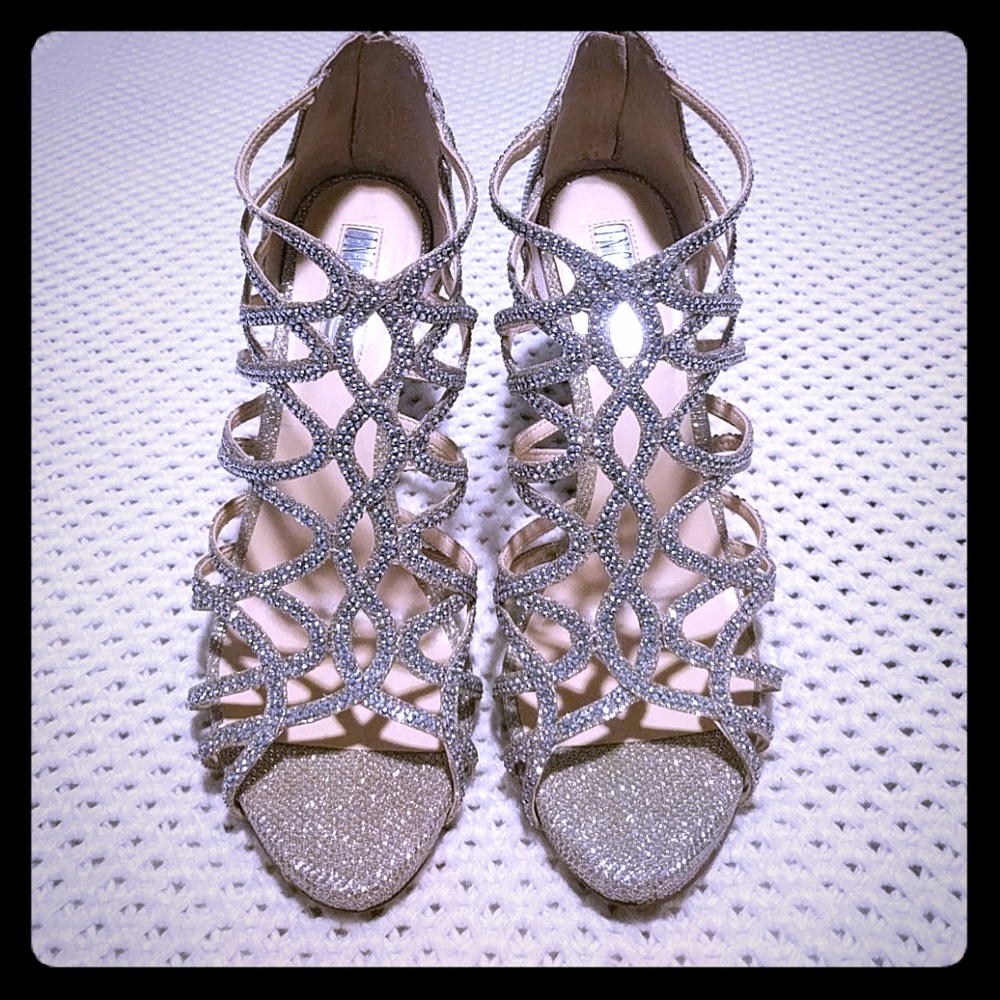 INC Rhinestone High Heels